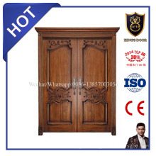 High Quality European Design Slid Wood Main Door Entrance Doors